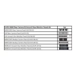 X-431 ADAS CAMERAS ARRIERES ET KIT PANNEAUX AVM (Européens)