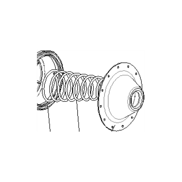 Ressort poumon de détaloneur TWC-521/621