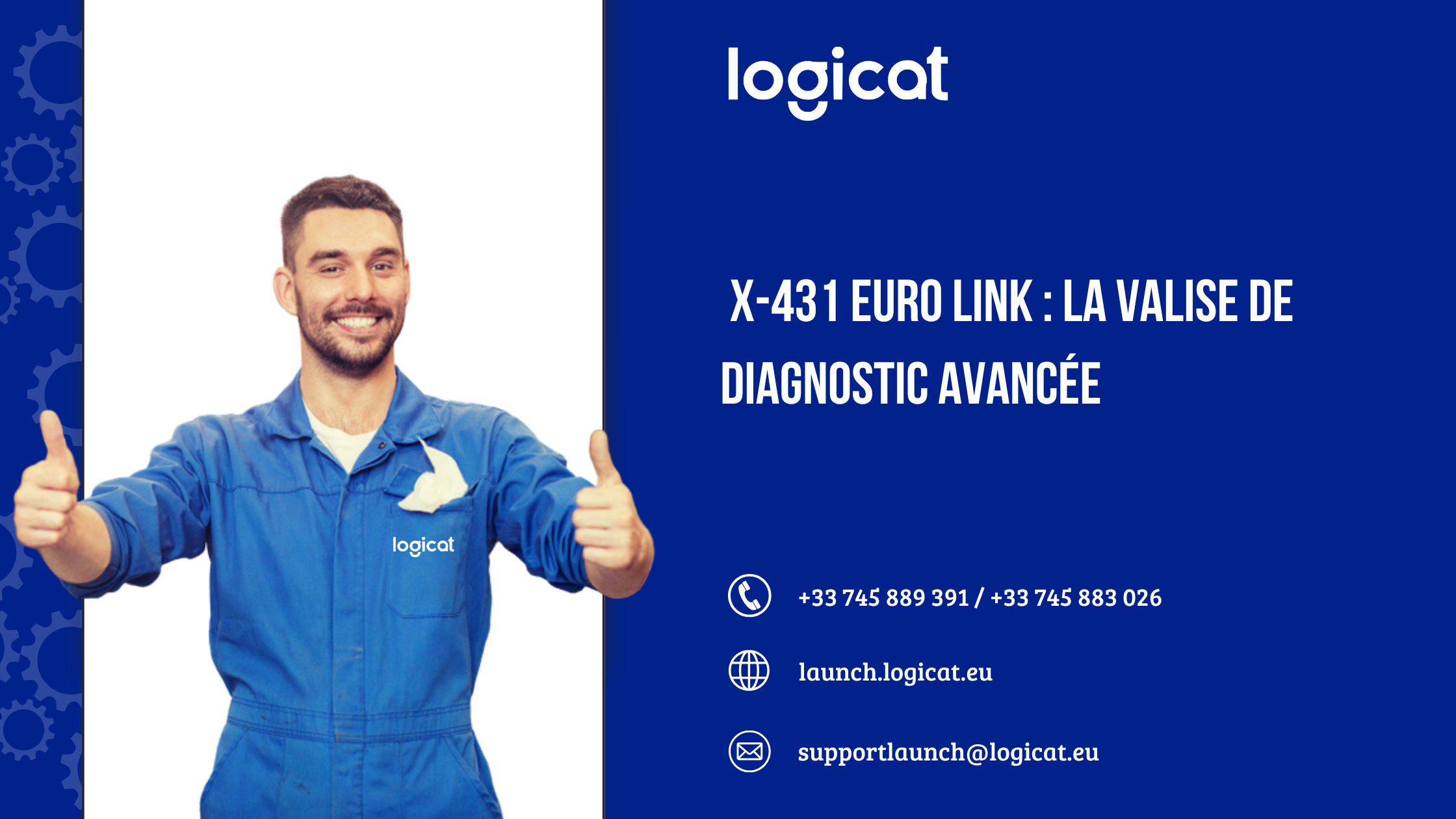 X-431 EURO LINK : la valise de diagnostic avancée